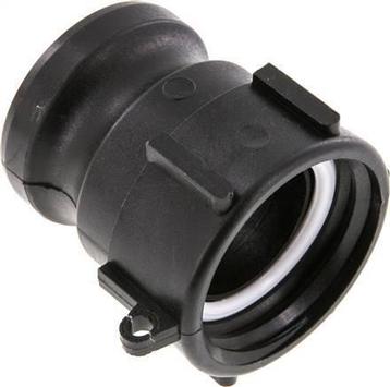 Camlock DN 50 (2) Koppeling PolypropyleenS 60 x 6 met, Verzenden
