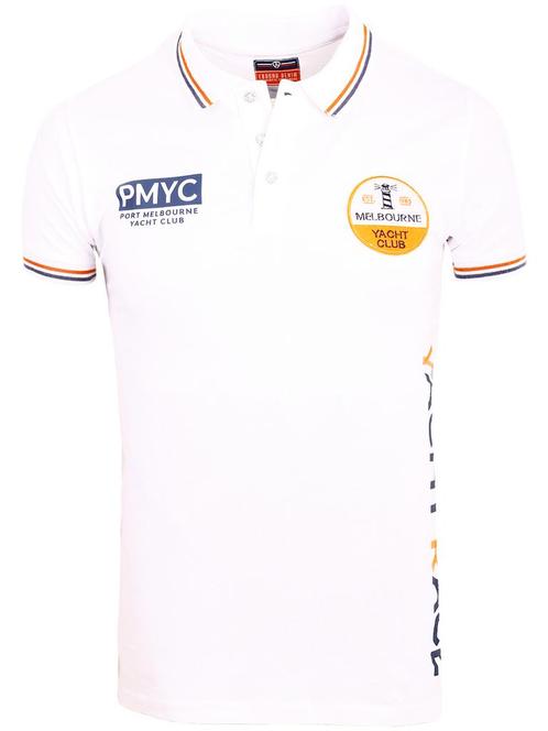 E-bound Polo Shirt Melbourne Yacht Race Wit 147899, Kleding | Heren, T-shirts, Verzenden