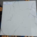 SALE - Carrara Glossy, 60 x 60 cm, 12m2 -  Keramische tegel, Ophalen of Verzenden, Nieuw