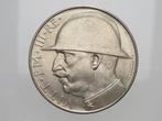 Italie, Royaume Vittorio Emanuele III. 20 Lire 1928, Postzegels en Munten