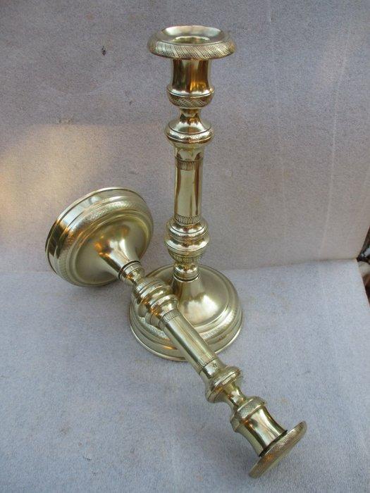 Taperstick (kleine blaker met een dunne pijp) - Set, Antiek en Kunst, Antiek | Overige Antiek