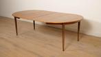 Vintage ronde eettafel | Palissander | Uitschuifbaar, Huis en Inrichting, Ophalen of Verzenden, Nieuw