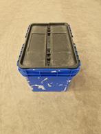 Distributiebak 600x400x374 mm 60L Nestbaar Stapelbaar blauw, Doe-het-zelf en Bouw, Overige Doe-Het-Zelf en Bouw, Ophalen of Verzenden