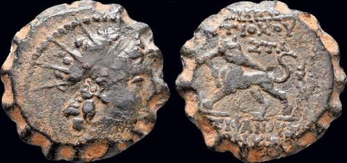 144-142bc Seleucid Kingdom Antiochos Vi Dionysos Ae serra..., Postzegels en Munten, Munten en Bankbiljetten | Verzamelingen, Verzenden