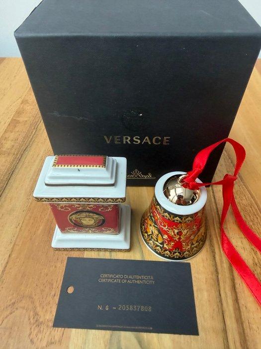 Versace - Kerstballen (2) - Porselein, Diversen, Kerst