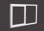 PVC raam draaikiep-vast b200xh110 cm Wit, Doe-het-zelf en Bouw, Glas en Ramen, Nieuw, Dubbelglas, Ophalen of Verzenden, 80 tot 120 cm