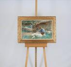 Willem Hendrik van der Nat (1864–1929) - Twee boeren scheren