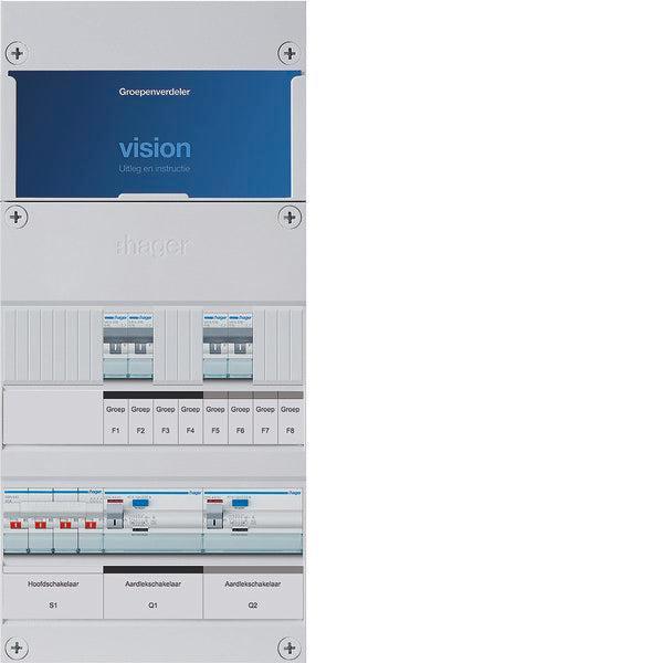 Armoire dinstallation Hager VISION - VKG22L, Bricolage & Construction, Électricité & Câbles, Envoi