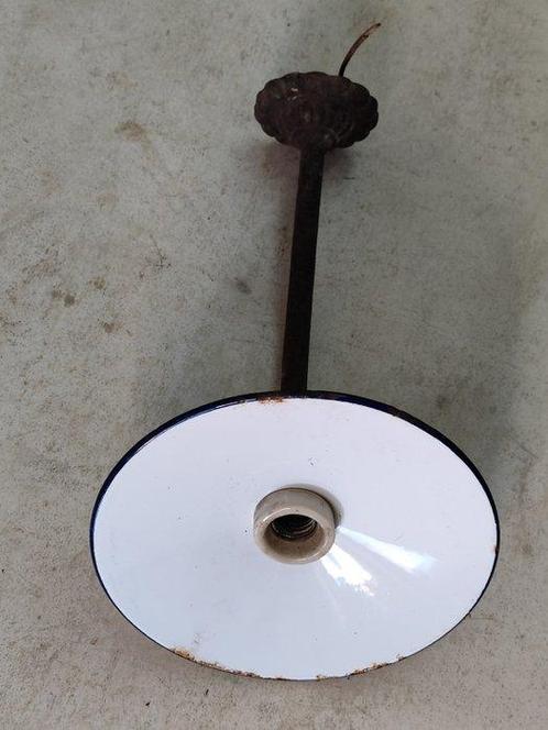 Wandlamp - IJzer - Industrieel lamp, Antiek en Kunst, Antiek | Wandborden en Tegels