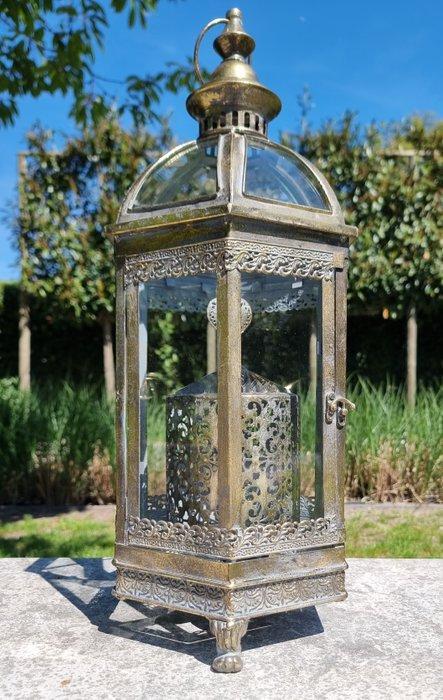 Lantaarn - Glas, Metaal, Antiek en Kunst, Curiosa en Brocante