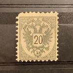 Oostenrijk 1883 - 20 Kreuzer Dubbel adelaar - MNH gekeurd -