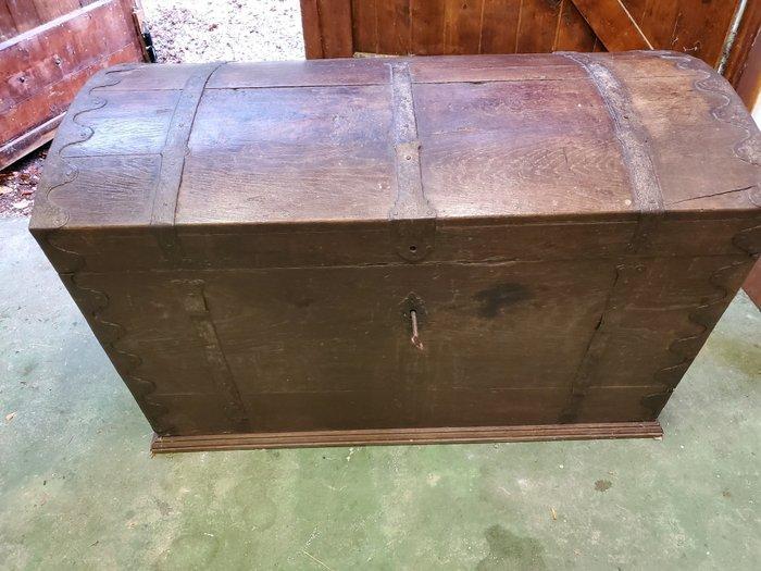 Kist - Hout - Franse Scheepskist 1786, Antiek en Kunst, Curiosa en Brocante