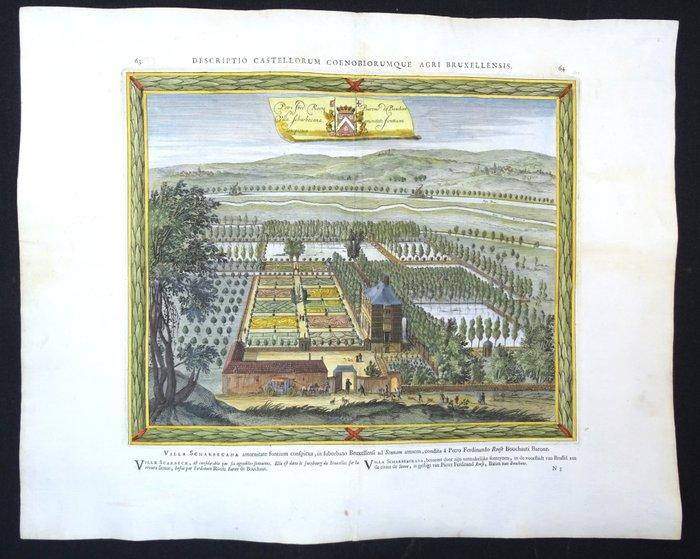 België - Schaarbeek, kasteel Monplaisir, Monplaisirlaan,, Boeken, Atlassen en Landkaarten