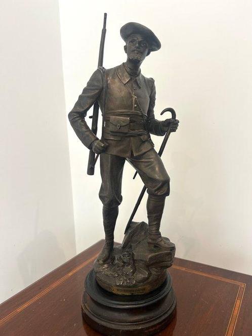 Anatole Jean Guillot (1865 - 1911) - Sculpture, Alpino, Antiek en Kunst, Antiek | Keramiek en Aardewerk