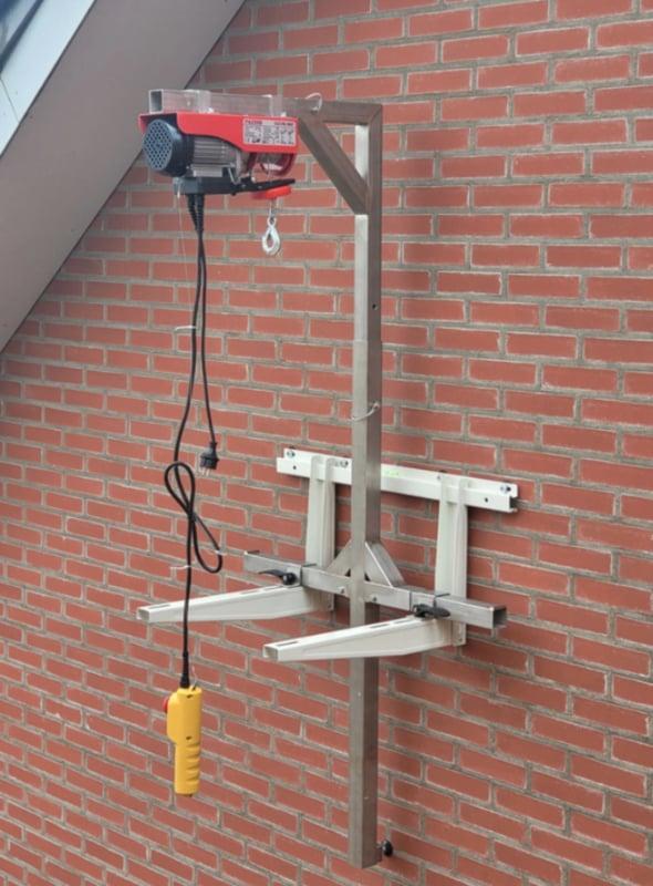 muurbeugel wandbeugel Takel Klima Lift voor Airco / warmt..., Doe-het-zelf en Bouw, Lieren en Takels, Nieuw, Verzenden