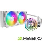 Cooler Master MasterLiquid 240 Atmos ARGB White, Verzenden, Nieuw