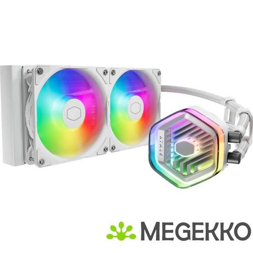 Cooler Master MasterLiquid 240 Atmos ARGB White, Computers en Software, Overige Computers en Software, Nieuw, Verzenden