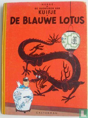 Kuifje - De Blauwe Lotus - 1954, Boeken, Stripverhalen, Gelezen, Eén stripboek, Verzenden