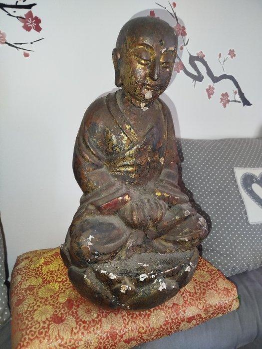 Standbeeld - China - Qing Dynastie (1644-1911), Antiek en Kunst, Antiek | Overige Antiek