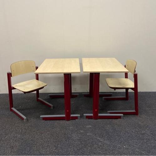 Complete school set 10 stuks tafels + 10 stuks stoelen,, Maison & Meubles, Chaises
