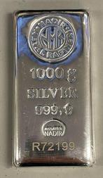 Polen. 1 Kilo Nadir Refinery 9999 Fine Silver Cast Bar, Postzegels en Munten