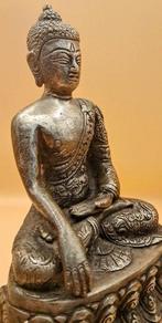 Bouddha en bronze avec la mudra de Bhumisparsha - Bronze -, Antiek en Kunst
