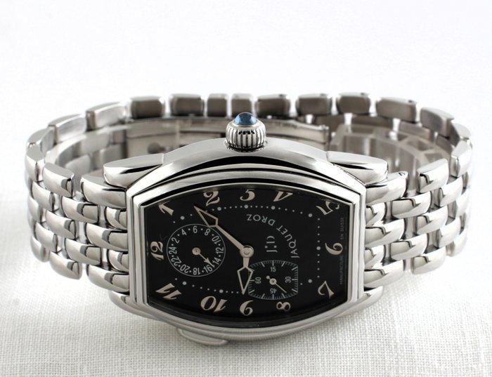 Jaquet-Droz - Voyage 2000 - Two Time Zone GMT Tonneau - Ref., Handtassen en Accessoires, Horloges | Heren