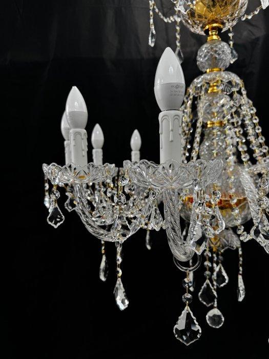 Lighting D’antan - Kroonluchter - Regency - Kristal - 12, Antiek en Kunst, Antiek | Verlichting