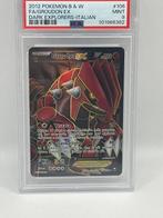 Pokémon - 1 Graded card - Fa groudon ex / dark explorers -, Hobby en Vrije tijd, Nieuw