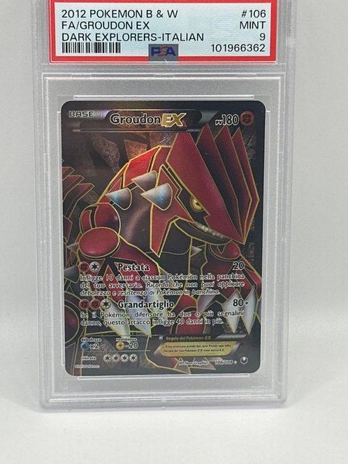 Pokémon - 1 Graded card - Fa groudon ex / dark explorers -, Hobby en Vrije tijd, Verzamelkaartspellen | Pokémon