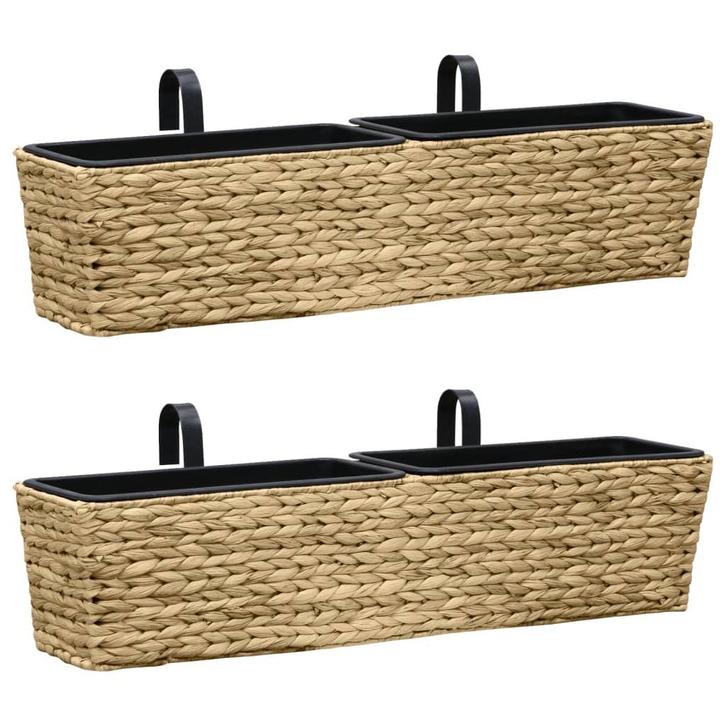 vidaXL Plantenbakken 2 st waterhyacint, Tuin en Terras, Bloempotten, Nieuw, Verzenden