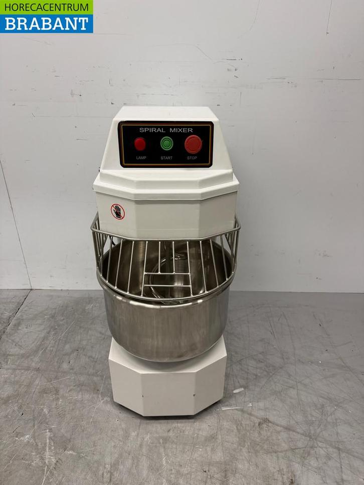 RVS Combisteel Spiraalkneder deegmenger deegmixer 20 liter, Articles professionnels, Horeca | Équipement de cuisine, Enlèvement ou Envoi