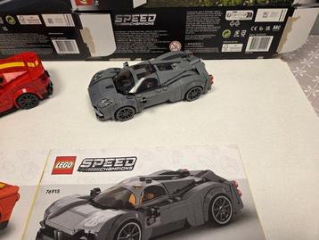 Lego Set - Speed Champions - Pagani Utopia 76915 + Ferrari beschikbaar voor biedingen