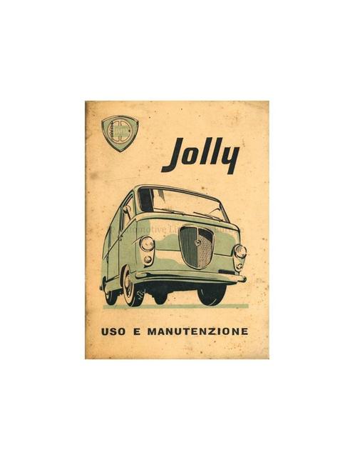 1963 LANCIA JOLLY INSTRUCTIEBOEKJE ITALIAANS, Auto diversen, Handleidingen en Instructieboekjes