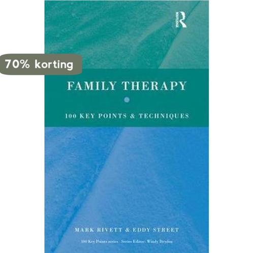 Family Therapy 9780415410397 Mark Rivett, Boeken, Overige Boeken, Gelezen, Verzenden