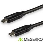 StarTech.com USB-C naar USB-C kabel met 5A/100W Power, Informatique & Logiciels, Ordinateurs & Logiciels Autre, Verzenden