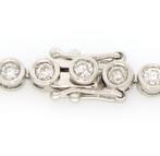 Zonder Minimumprijs - Armband - 18 karaat Witgoud - 2.25ct., Nieuw