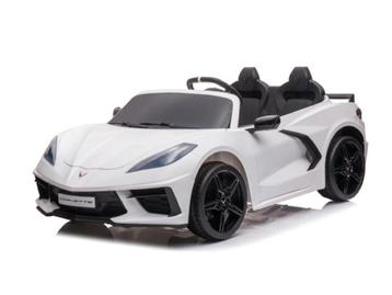 Corvette Stingray, 24 volt 2-persoons elektrische kinderauto disponible aux enchères