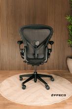 Herman Miller Aeron Remastered Zwart (Onyx) Gaming, Huis en Inrichting, Bureaustoelen, Verzenden, Zwart, Zo goed als nieuw, Bureaustoel