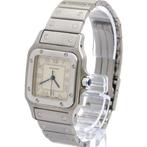 Cartier - Santos de Cartier Galbée - W20025D6 - Heren -, Handtassen en Accessoires, Horloges | Heren, Nieuw