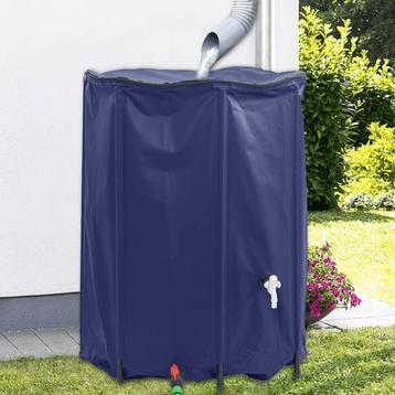 vidaXL Watertank met kraan opvouwbaar 1350 L PVC, Verzenden
