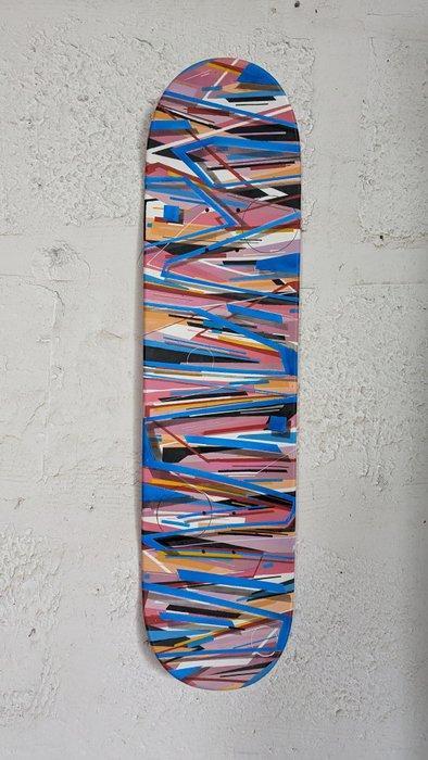 Daco - Board Sk8 Construction //1303, Antiek en Kunst, Kunst | Schilderijen | Modern