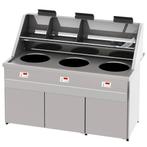Friteuse | SANTANA | Aard-/Propaangas | 18+18+18L | 54kW |, Verzenden, Nieuw in verpakking