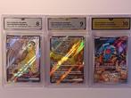 Pokémon - 3 Graded card - Wobbuffet, Persian, Moltres Foil -, Nieuw