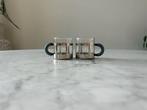 Alessi - Michael Graves - Koffieservies (2) - Glas, Staal, Antiek en Kunst