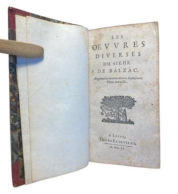Jean-Louis Guez de Balzac - Les Œuvres diverses - 1651