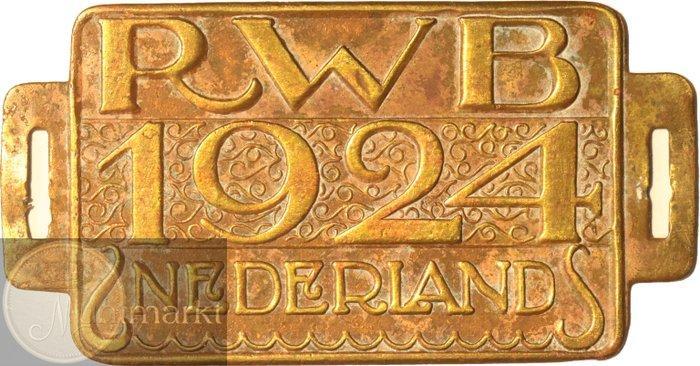 Nederland. Rijwiel Belasting (RWB) plaatjes / fietsplaatjes, Postzegels en Munten, Munten | Nederland