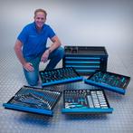 Datona Gevulde gereedschapskist met 4 lades + 153-delige, Ophalen of Verzenden