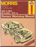 1980 -1984 MORRIS ITAL 1.3 VRAAGBAAK ENGELS, Autos : Divers, Modes d'emploi & Notices d'utilisation
