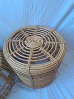 Bijzettafel - Bamboe - Twee bijzettafels in bamboe